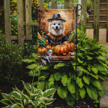 Load image into Gallery viewer, American Eskimo Thanksgiving Garden Flag