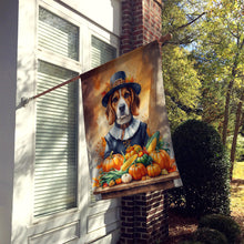 Load image into Gallery viewer, Beagle Thanksgiving House Flag