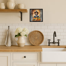 Load image into Gallery viewer, Beagle Thanksgiving Framed Metal Print