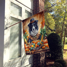 Load image into Gallery viewer, Border Collie Thanksgiving House Flag