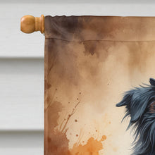 Load image into Gallery viewer, Border Collie Thanksgiving House Flag