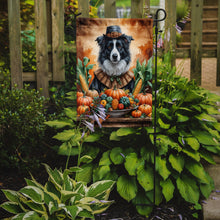 Load image into Gallery viewer, Border Collie Thanksgiving Garden Flag