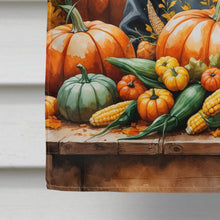 Load image into Gallery viewer, Boston Terrier Thanksgiving House Flag