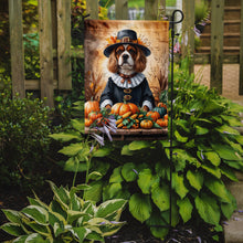 Load image into Gallery viewer, Cavalier Spaniel Thanksgiving Garden Flag