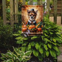 Load image into Gallery viewer, Chihuahua Thanksgiving Garden Flag