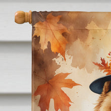 Load image into Gallery viewer, Chow Chow Thanksgiving House Flag