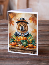 Load image into Gallery viewer, Chow Chow Thanksgiving Greeting Cards Pack of 8