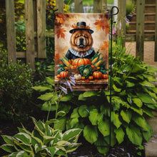 Load image into Gallery viewer, Chow Chow Thanksgiving Garden Flag