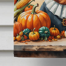 Load image into Gallery viewer, Red Brown Dachshund Thanksgiving House Flag