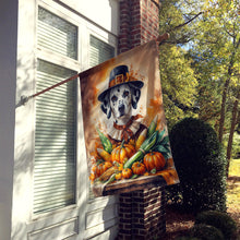 Load image into Gallery viewer, Dalmatian Thanksgiving House Flag