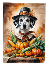 Load image into Gallery viewer, Dalmatian Thanksgiving House Flag