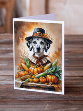 Load image into Gallery viewer, Dalmatian Thanksgiving Greeting Cards Pack of 8