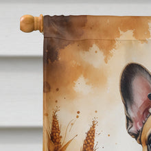 Load image into Gallery viewer, French Bulldog Thanksgiving House Flag