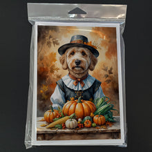 Load image into Gallery viewer, Labradoodle Thanksgiving Greeting Cards Pack of 8