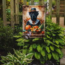 Load image into Gallery viewer, Black Labrador Retriever Thanksgiving Garden Flag