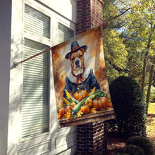 Load image into Gallery viewer, Pit Bull Terrier Thanksgiving House Flag