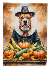 Load image into Gallery viewer, Pit Bull Terrier Thanksgiving House Flag