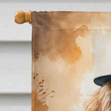Load image into Gallery viewer, Poodle Thanksgiving House Flag