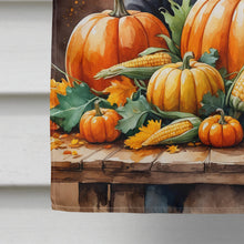 Load image into Gallery viewer, Samoyed Thanksgiving House Flag