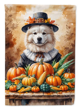Load image into Gallery viewer, Samoyed Thanksgiving House Flag