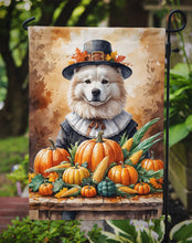 Load image into Gallery viewer, Samoyed Thanksgiving Garden Flag