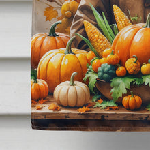 Load image into Gallery viewer, Siberian Husky Thanksgiving House Flag