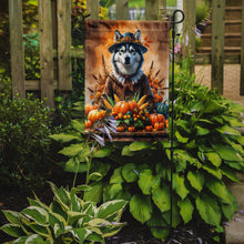Load image into Gallery viewer, Siberian Husky Thanksgiving Garden Flag