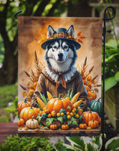 Load image into Gallery viewer, Siberian Husky Thanksgiving Garden Flag