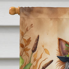 Load image into Gallery viewer, Yorkshire Terrier Thanksgiving House Flag