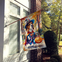 Load image into Gallery viewer, Beagle Halloween Trick or Treat House Flag