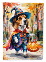 Load image into Gallery viewer, Beagle Halloween Trick or Treat House Flag