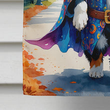 Load image into Gallery viewer, Bernese Mountain Dog Halloween Trick or Treat House Flag
