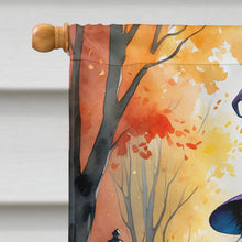 Load image into Gallery viewer, Border Collie Halloween Trick or Treat House Flag