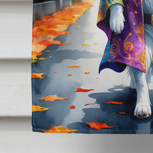 Load image into Gallery viewer, Border Collie Halloween Trick or Treat House Flag