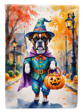 Load image into Gallery viewer, Boxer Halloween Trick or Treat House Flag