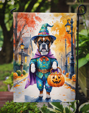 Load image into Gallery viewer, Boxer Halloween Trick or Treat Garden Flag