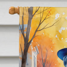 Load image into Gallery viewer, White Boxer Halloween Trick or Treat House Flag