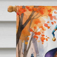 Load image into Gallery viewer, Cavalier Spaniel Halloween Trick or Treat House Flag