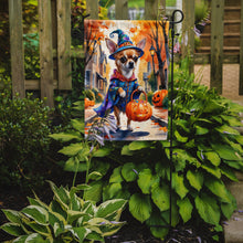 Load image into Gallery viewer, Chihuahua Halloween Trick or Treat Garden Flag