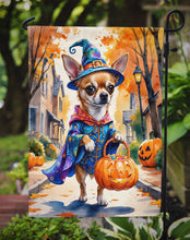 Load image into Gallery viewer, Chihuahua Halloween Trick or Treat Garden Flag