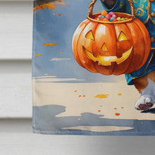 Load image into Gallery viewer, Corgi Halloween Trickor Treat House Flag