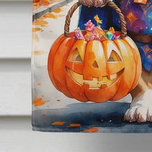 Load image into Gallery viewer, English Bulldog Halloween Trick or Treat House Flag