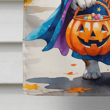 Load image into Gallery viewer, French Bulldog Halloween Trick or Treat House Flag