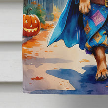 Load image into Gallery viewer, German Shepherd Halloween Trick or Treat House Flag
