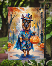 Load image into Gallery viewer, German Shepherd Halloween Trick or Treat Garden Flag
