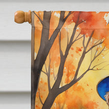 Load image into Gallery viewer, Chocolate Labradoodle Halloween Trick or Treat House Flag