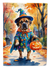 Load image into Gallery viewer, Mastiff Halloween Trick or Treat Garden Flag