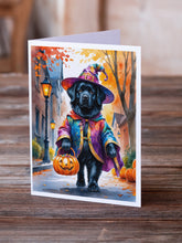 Load image into Gallery viewer, Newfoundland Halloween Trick or Treat Greeting Cards Pack of 8
