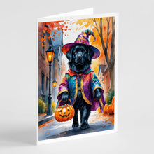 Load image into Gallery viewer, Newfoundland Halloween Trick or Treat Greeting Cards Pack of 8