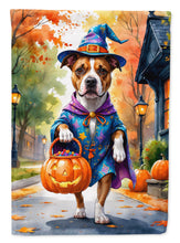 Load image into Gallery viewer, Pit Bull Terrier Halloween Trick or Treat House Flag